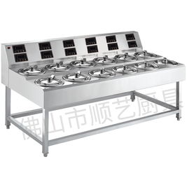 智能烹飪新體驗(yàn) 順?biāo)囎仙办易酗垯C(jī)單層雙列6頭數(shù)碼煲仔飯機(jī)全自動(dòng)煲仔飯機(jī)煲仔爐評測
